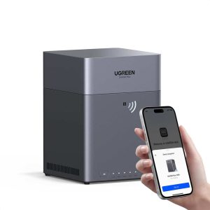 NAS UGREEN NASync DH4300 Plus 4 baies stockage privé sans abonnement 2,5 GbE 8 Go RAM